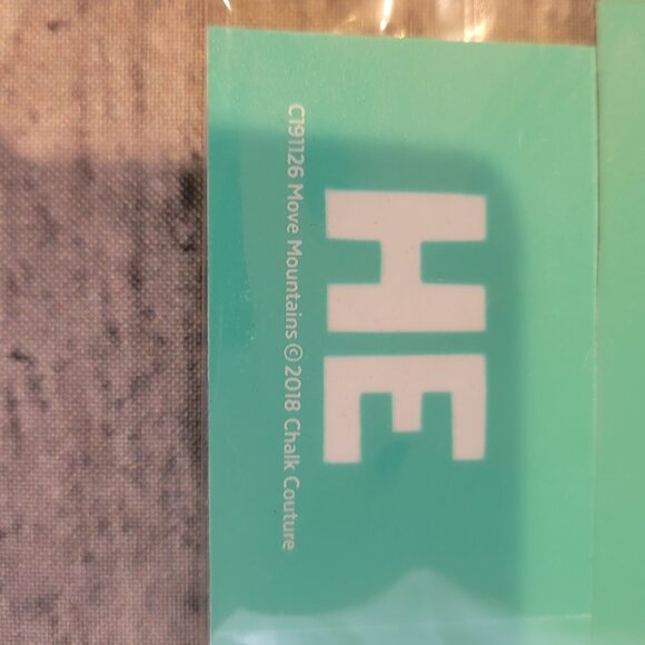 Move Mountains ~ Reuseable silk screen stencil 12 x 18 - Picture 3 of 4